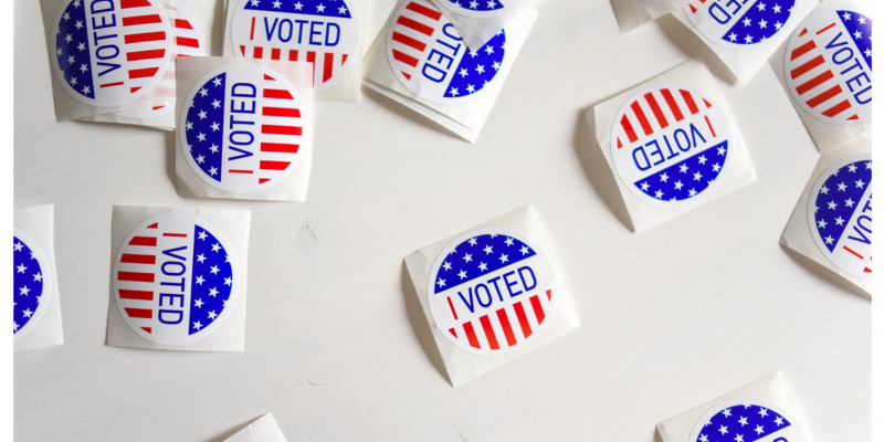 I Voted stickers