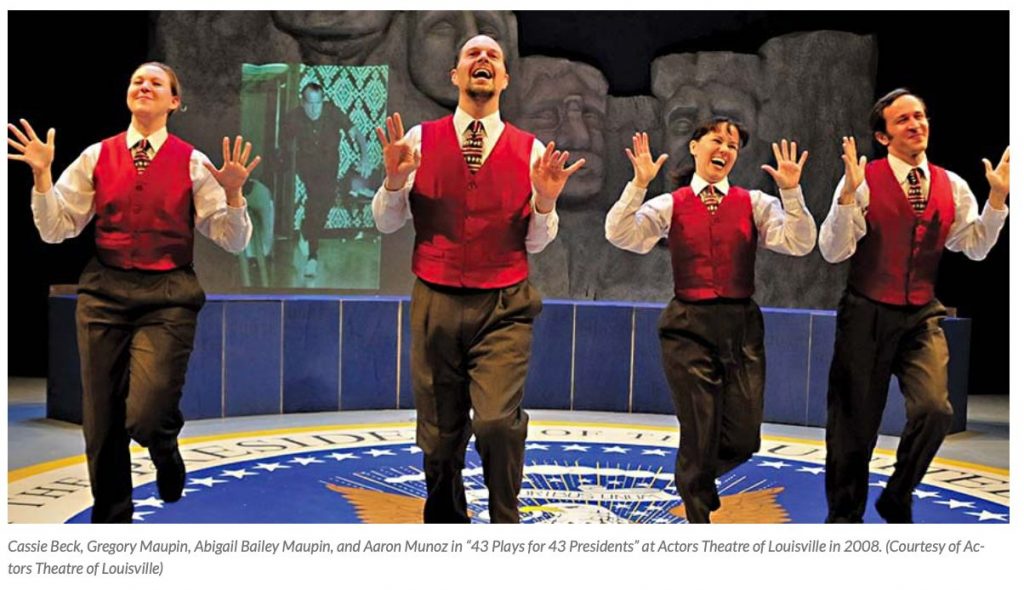 stage show featuring politics