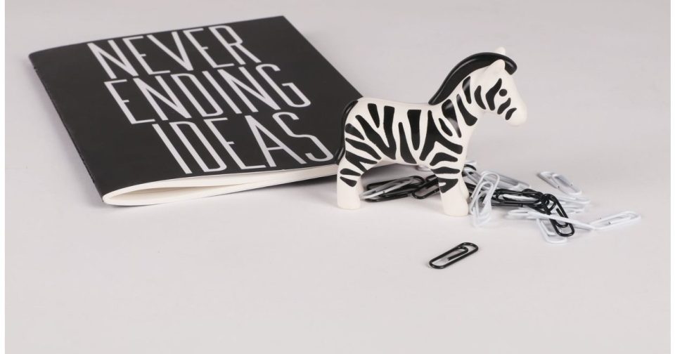 black and white items