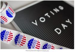 I voted stickers