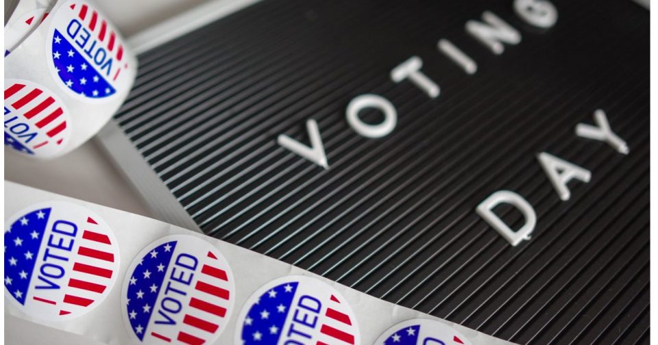 I voted stickers